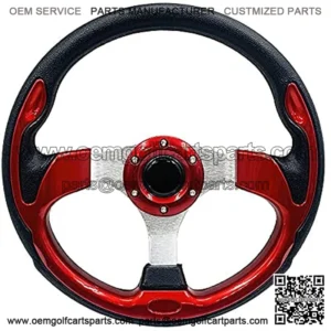 Universal 12.5?? Golf Cart Steering Wheel For Golf Cart Club DS & Precedent Yamaha EZGO RXV & TXT Steering Wheel