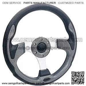Universal 12.5?? Golf Cart Steering Wheel For Golf Cart Club DS and Precedent Yamaha EZGO Steering Wheel