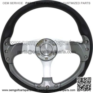 Carbon Fiber 14" Golf Cart Steering Wheel