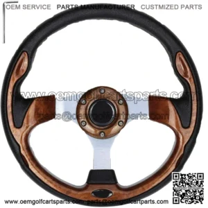 12.5 inch Golf Cart Steering Wheel Fit EZGO Club Yamaha Cart Parts Accessories