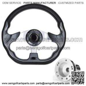 Golf Cart Steering wheel And Hub Adapter Fit Ezgo RXV TXT Golf Cart Only