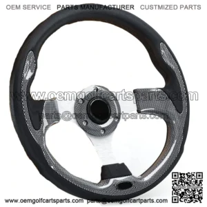 Golf Cart Steering Wheel for Yamaha EZGO TXT RXV Club Car DS Precedent