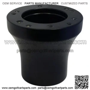 Club Car Precedent BLACK Steering Wheel Adapter (Fits all Years!)