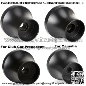 Golf Cart Steering Wheel Adapter for EZGO Club Car Yamaha Optional Black