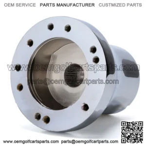 Golf Cart Steering Wheel Hub Adapter Fits Club Car DS Golf Carts Chrome