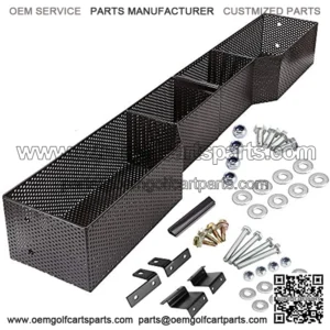 Golf Cart Front Basket Dash Storage/Tray Organizer for EZGO TXT & RXV
