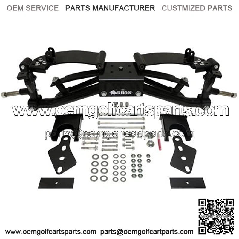 Golf Cart Parts & Accessories BMF 6" Club Car Precedent A-ARM Lift Kit for Gas and Electric - Heavy Duty