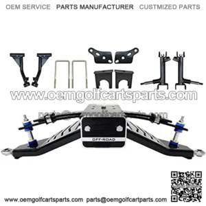 A-Arm 6 inch Golf Cart Lift Kit for Club Car Precedent. This Club Car Precedent Lift Kit Also fits Club Car Onward and Tempo. Comes with Industry Leading
