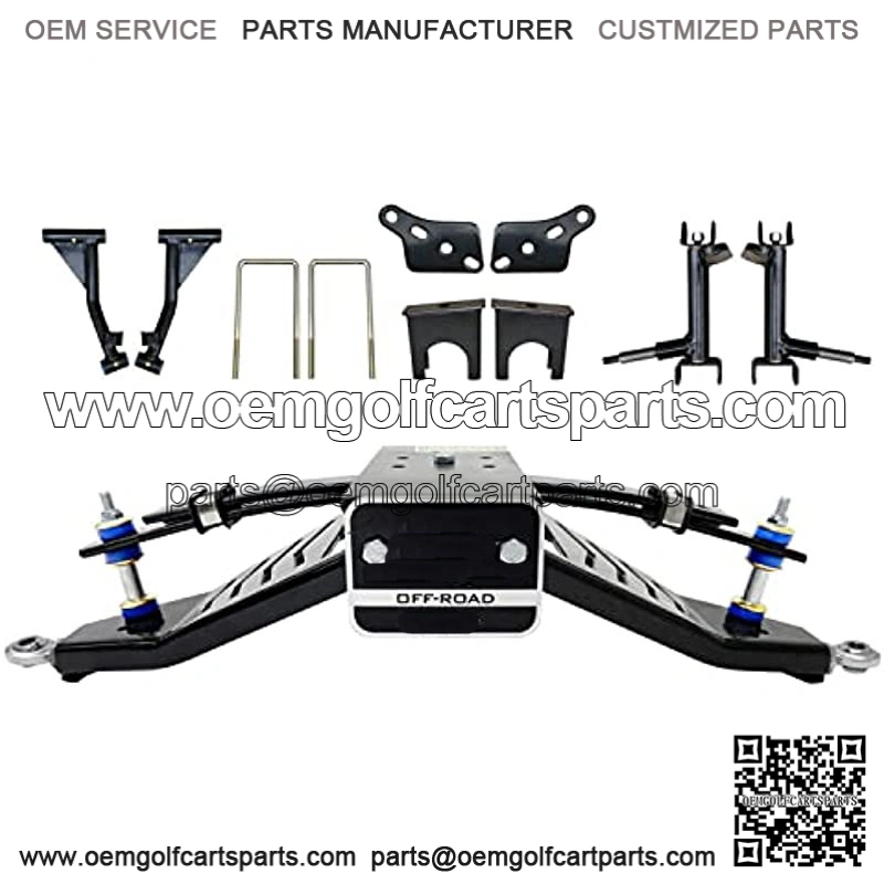 A-Arm 6 inch Golf Cart Lift Kit for Club Car Precedent. This Club Car Precedent Lift Kit Also fits Club Car Onward and Tempo. Comes with Industry Leading