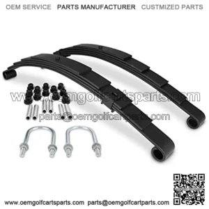 EZGO Marathon 89-96 Electric Golf Cart Heavy Duty Rear Leaf Springs Kit