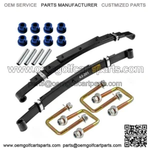 EZGO TXT/RXV Golf Cart Heavy Duty 2pcs 3pcs 4pcs Leaf Spring Kit