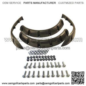 YAMAHA Drive / G29 GOLF CART Fender Flares (SET OF 4) Stainless Steel Hardware