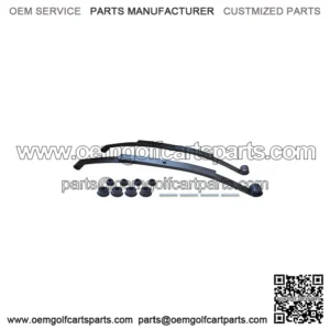 Ezgo RXV Golf Cart Rear Leaf Spring Heavy Duty Dual Action Set of 2
