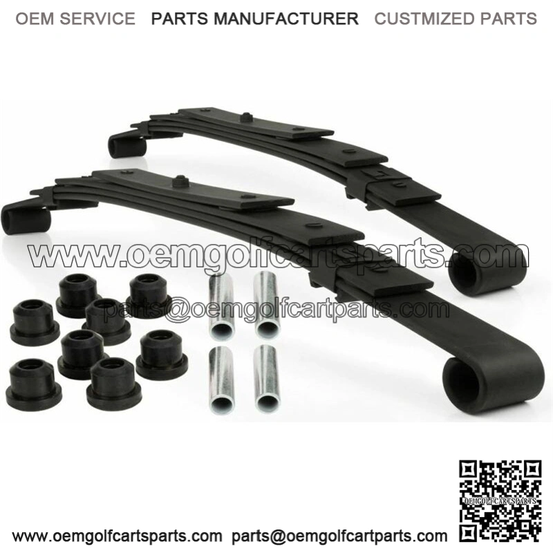 Leaf Spring Kit, Rear HD 4 Leaf, Fits E-Z-Go TXT Gas 96-08,Electric 94+Red Hawk