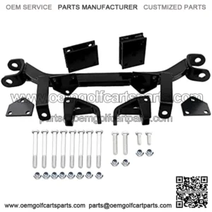 4" Drop Axle Lift Kit Shock Extenders Mount Bracket Compatible for 1994-2001.5 EZGO Gas Golf Cart Medalist/TXT Model