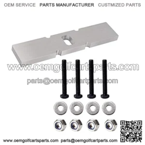 Golf Cart Low Pro Front End Lift Kit/Complete Lift Block for Club Car Precedent Gas & Electric 2004 UP