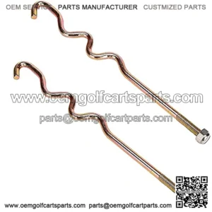Golf Cart Battery Hold Down Rods Kit for Club Car Precedent 2008.5 & Up OEM#103374801 103357701