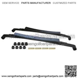 Club Car Precedent Heavy Duty Rear Leaf Springs Set (w/ Bushings) - Dual Action