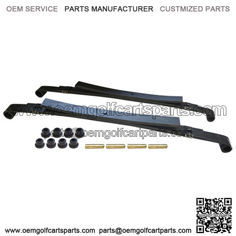 Club Car Precedent Heavy Duty Rear Leaf Springs Set (w/ Bushings) - Dual Action