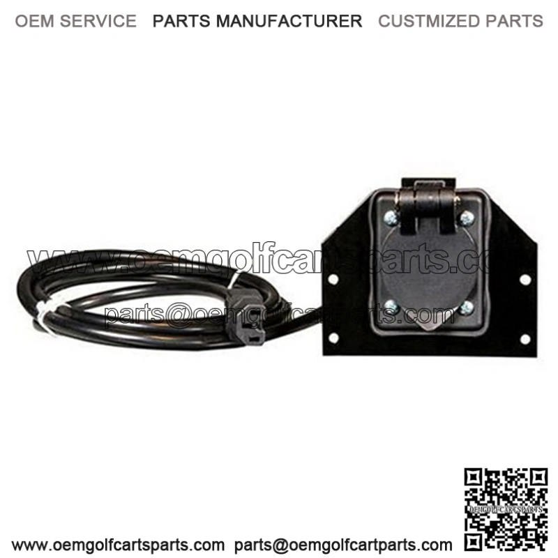 Club Car DS & Precedent AC Receptacle for Summit OnBoard Chargers (OBC)