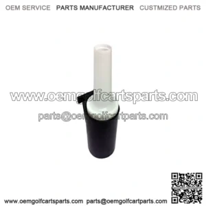 Sand Bottle Divot Filler Kit with Black Plastic Holder for Golf Carts