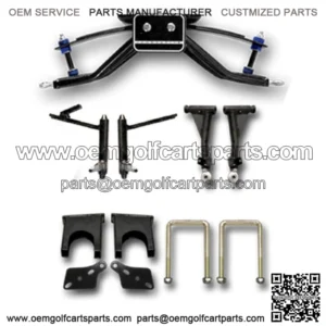 Lift Kit Club Car DS 2004.5-Up 6" A-Arm Plastic Dust Cap Golf Carts