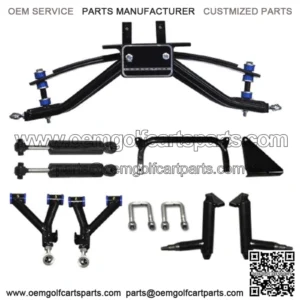 Lift Kit Yamaha Drive2 2017-Up Gas 6" A-Arm Lift Kit Golf Carts W/O IRS