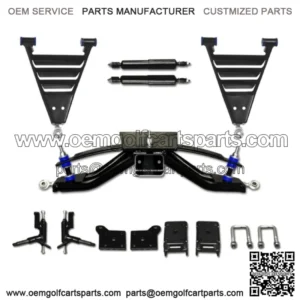 Lift Kit Heavy Duty 6" A-Arm Ezgo RXV 2013.5 - 2017 Gas Golf Carts