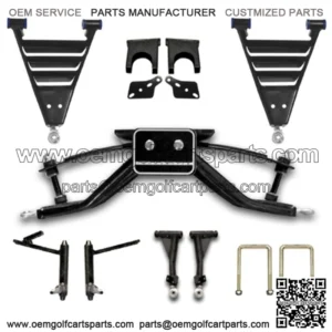 6" HD A-Arm Golf Cart Lift Kit for Club Car DS Gas/Electric 1982-2003.5
