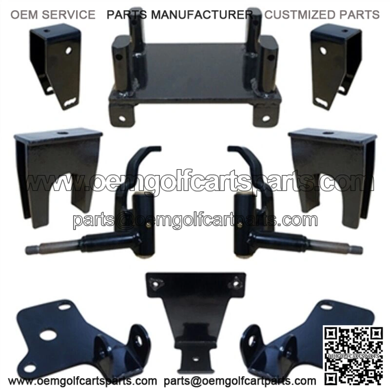 4" Drop Frame Golf Cart Lift Kit for EZGO RXV Gas Fits 2008-2013
