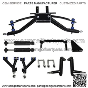 6" A-Arm Golf Cart Lift Kit for Yamaha G29 Drive Gas/Electric 2007-Up