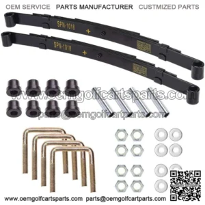 Golf Cart Heavy Duty 4-Leaf Rear Leaf Spring Kit for EZGO TXT 1994-2009 74207G02