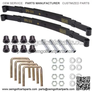 Golf Cart Heavy Duty 4-Leaf Rear Leaf Spring Kit for EZGO TXT 1994-2009 74207G02