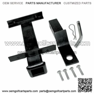 Golf Cart Trailer Hitch for Rear Seats (Specific measurements in listing)