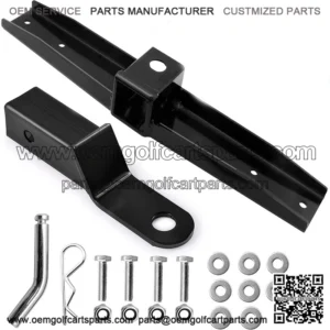 EZGO TXT/Medalist Golf Cart Trailer Hitch w/Bumper Receiver