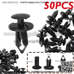 50pcs Fender Bumper Clips Retainer Rivet for Cub Cadet Case IH Suzuki LTR450