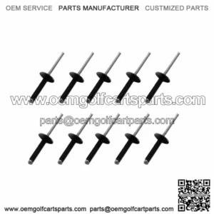 Rivet Kit for EZGO TXT Golf Carts 15058G6, 3/16" x 15/16"