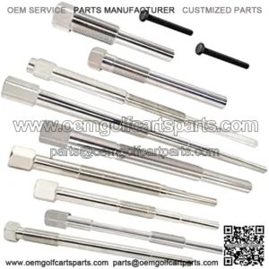 Primary & Secondary Clutch Puller Tool kit. Contains 10 Different Models And Sizes of Clutch Puller Tools. Suitable for Golf Carts, Kawasaki, Arctic Cat,Can-Am, Polaris Motorcycle