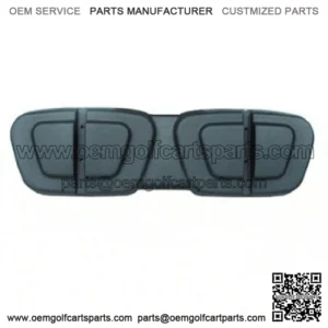 Club Car DS Golf Cart Black Plastic Seat Back Cap SPC1022, 1022370-01