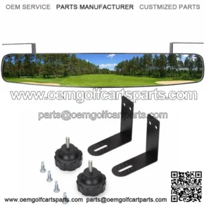 Golf Cart 16.5" Extra Wide Panoramic Rear View Mirror For Yamaha EZGO Club Car