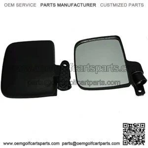 GOLF CARTS UNIVERSE EZGO Club Car Yamaha Gas & Electric Golf Carts Side Rear View Mirror Set