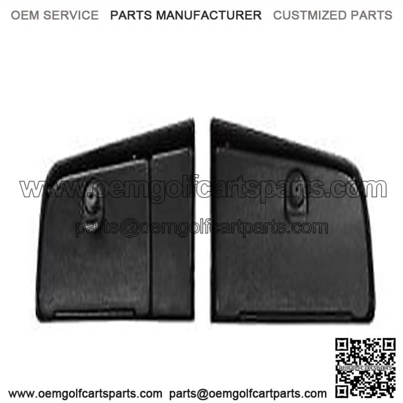 Locking Glove Box Doors in Black for STAR Classic Golf Carts