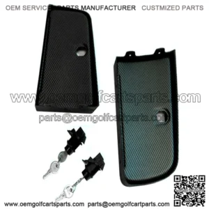 Carbon Fiber Glove Box Doors for Star Classic Golf Carts