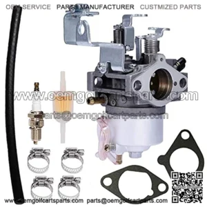 G16 Carburetor Compatible with Yamaha G16 G18 G19 G20 G21 Golf Carts 4 Cycle Engine Carb Replace JN6-14101-14 JN6-14101-15 Carburetor with Spark Plug Gasket kit