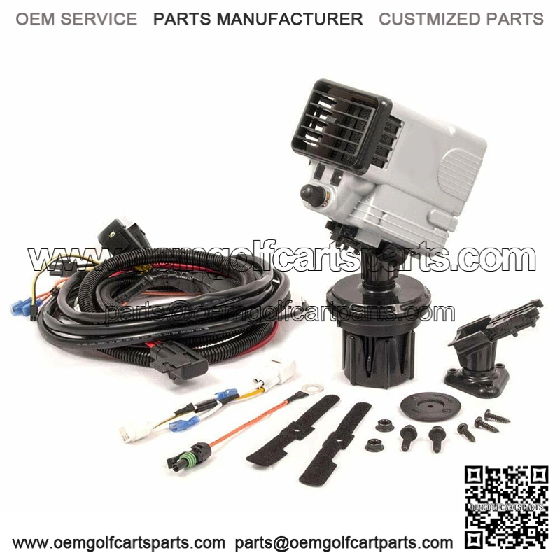 Heater/Fan with Hard Mount and Harness for 48V Golf Carts