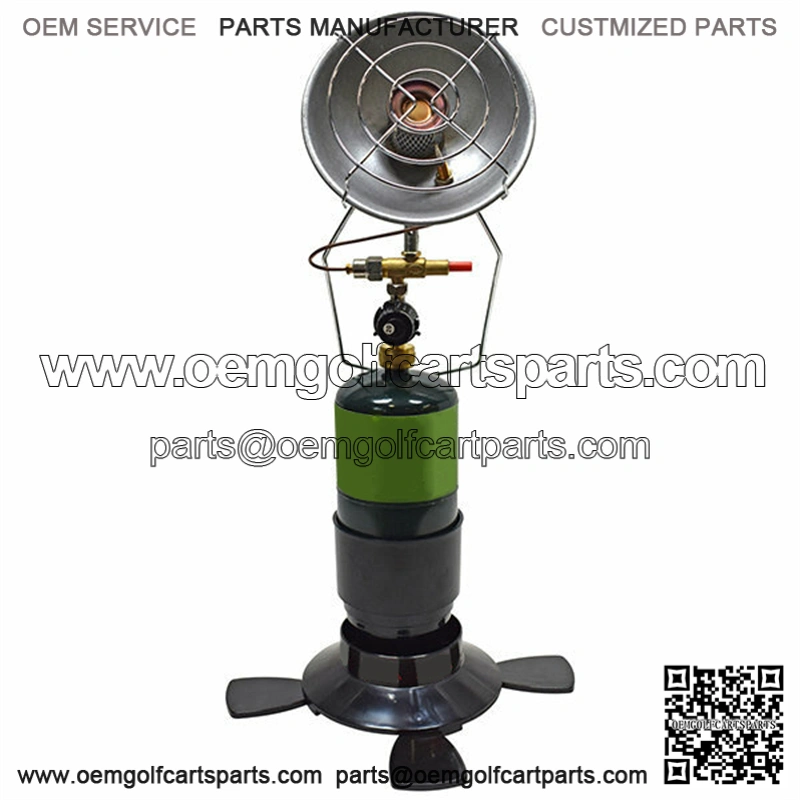 Portable Golf Cart Propane Heater w/ Cup Holder Adapter