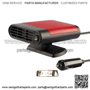 12V Portable Car Heating Heater Fan Window Defroster Demister Air Purifier Hot, Golf Cart & Truck Heater, Camping Heater Fan, Car Heater That Plugs Into Cigarette Lighter
