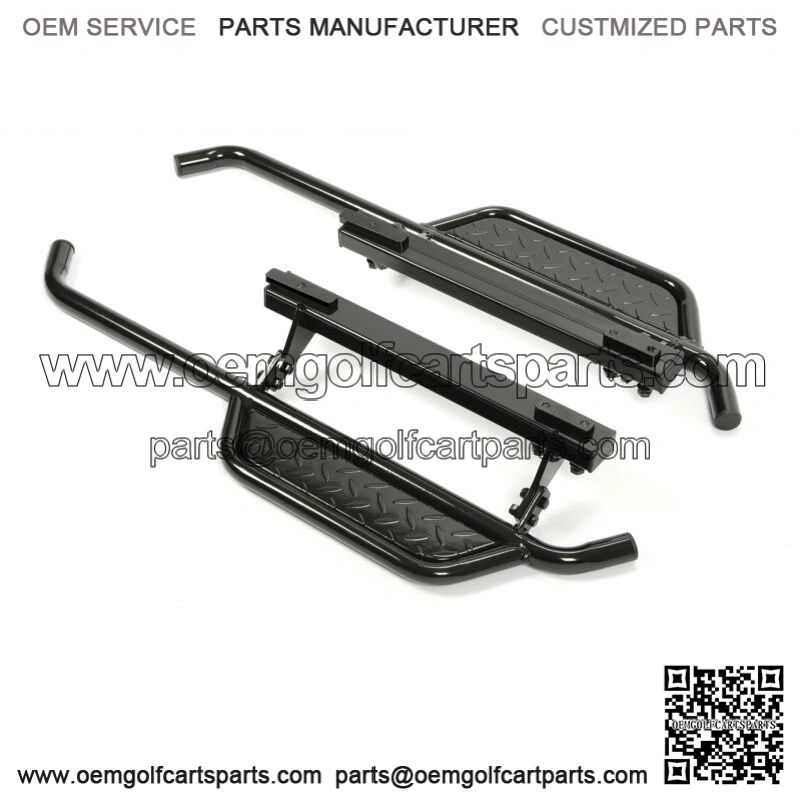 For EZGO TXT 96-21 Golf Cart Pair Heavy Duty Nerf Bars Running Boards