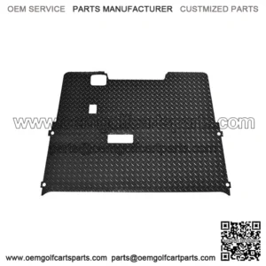 EZGO TXT Golf Cart Black Diamond Plate Floor Mat (96-13)