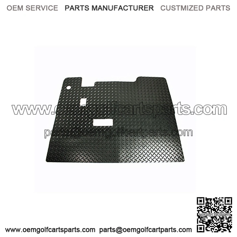 EZGO TXT Golf Cart Rubber Diamond Plate Floor Mat (2001.5-2013)
